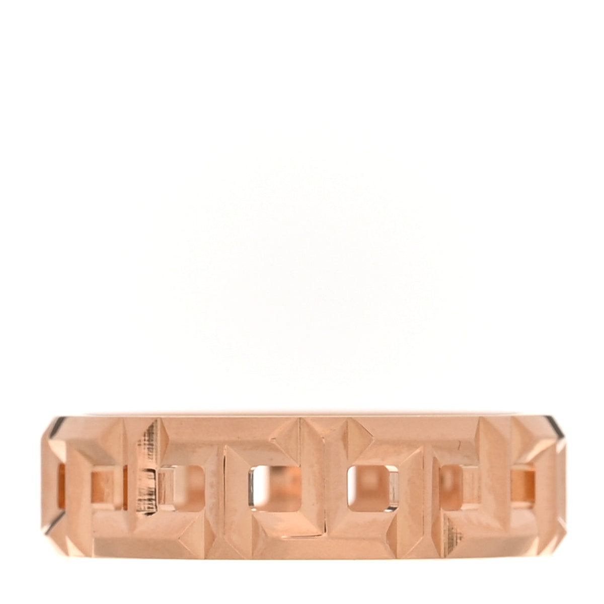 18K Rose Gold T True Wide Ring 54 7