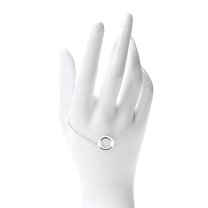 Tiffany Sterling Silver 1837 Circle Chain Bracelet 2 of 5