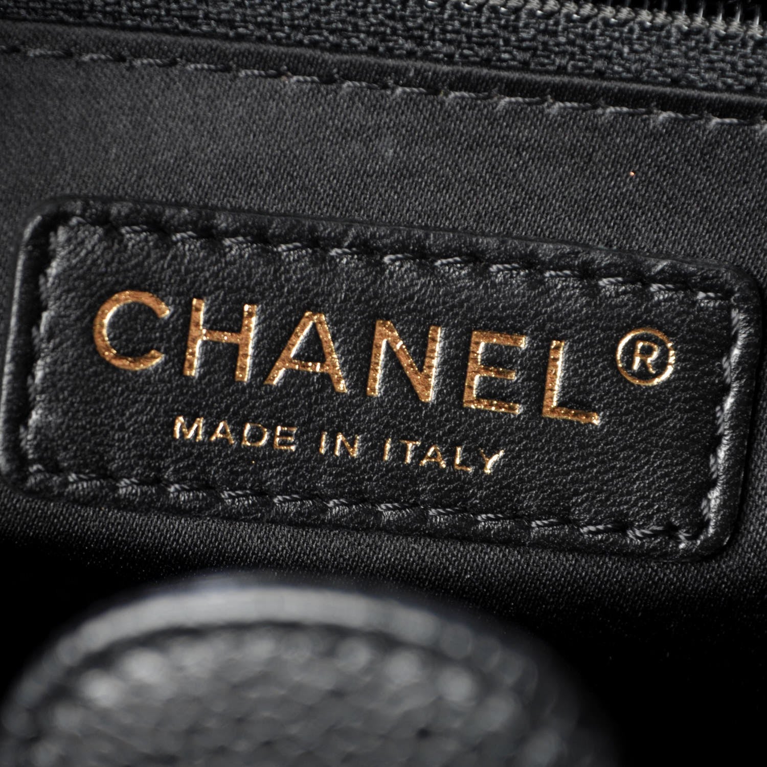 Chanel Caviar Quilted Petit Shopping Tote PST Black 6 of 7