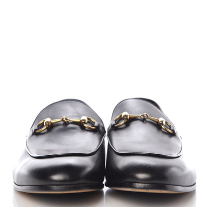 Gucci Calfskin Horsebit Mens Jordaan Loafers 9 Black 2 of 9
