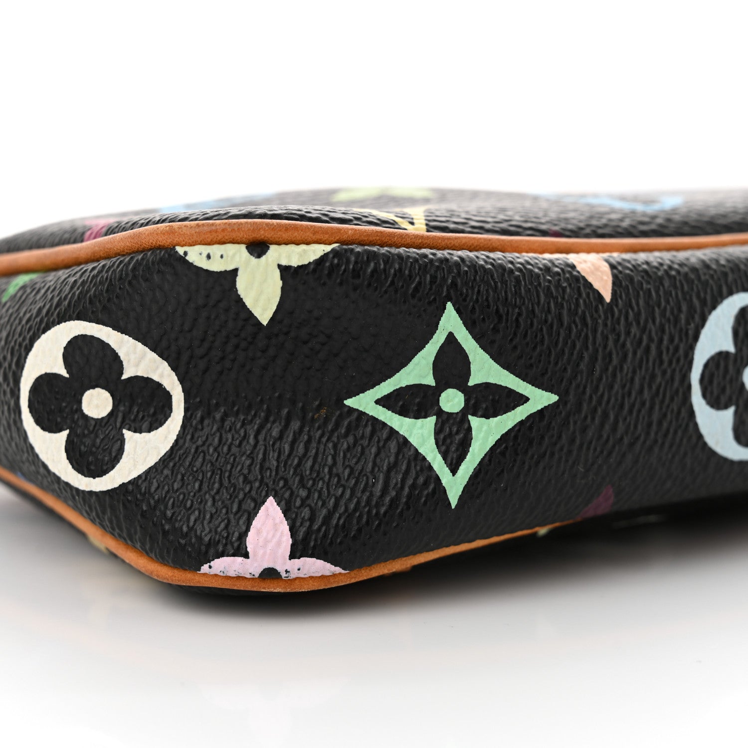 Louis Vuitton Monogram Multicolor Pochette Accessories Black 11 of 12