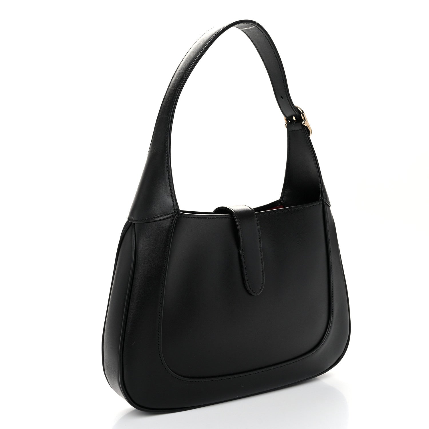 Gucci Calfskin Small Jackie Shoulder Bag Black 3 of 10
