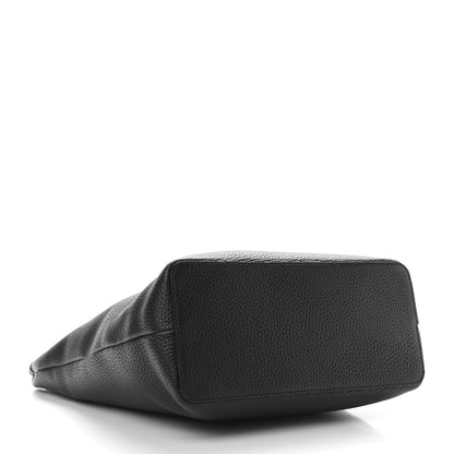Tom Ford Pebbled Calfskin Zip Shoulder Bag Black 4 of 9