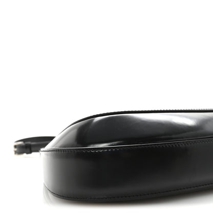 Prada Spazzolato Cleo Adjustable Strap Shoulder Bag  Black 8 of 9
