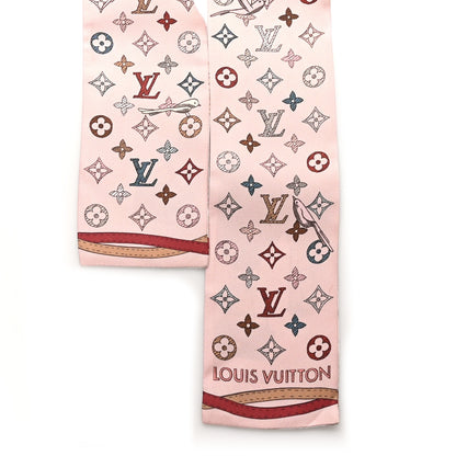 Louis Vuitton Silk Monogram Up And Away Bandeau Light Pink 2 of 3
