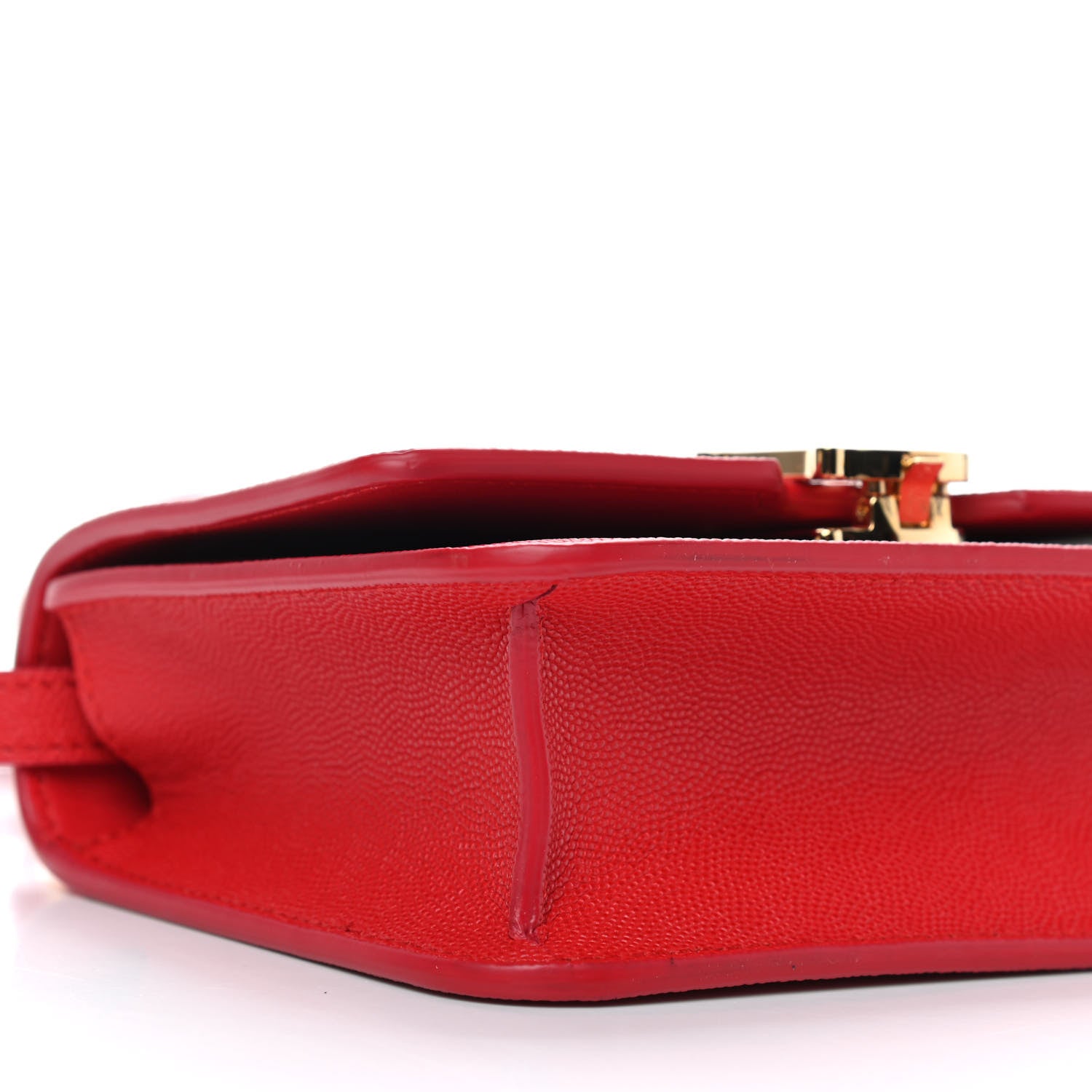 Burberry Grainy Calfskin Small TB Bag Bright Red 7 of 8