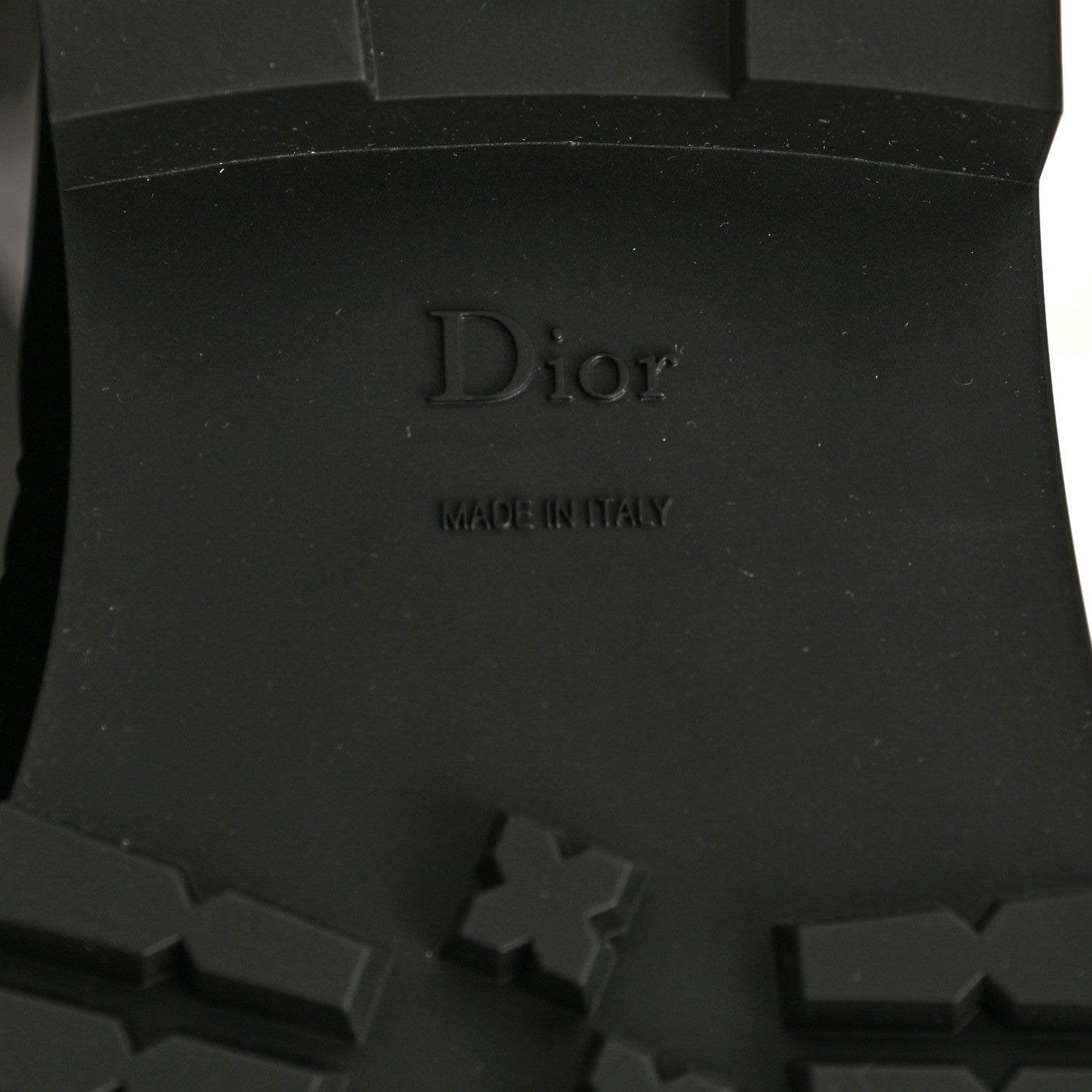 Christian Dior Rubber Diorcamp Low Boots 41 Black 6 of 11