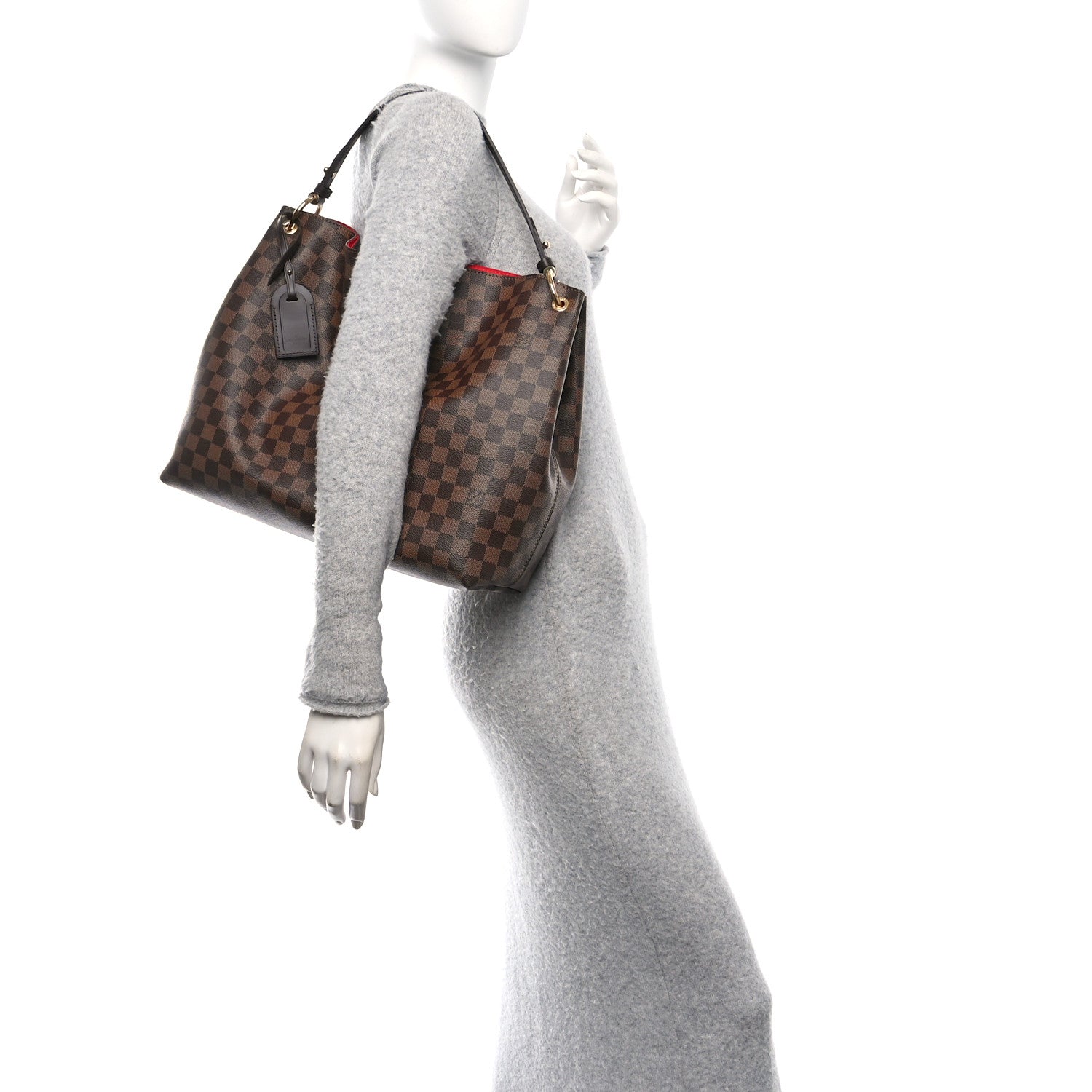 Louis Vuitton Damier Ebene Graceful MM 2 of 9