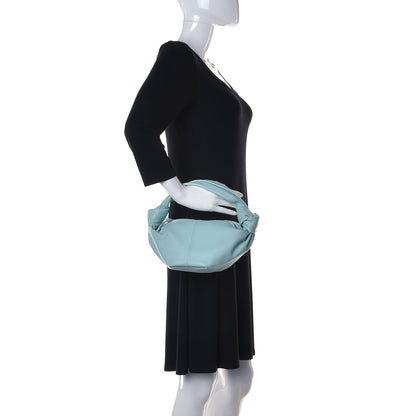 Bottega Veneta Calfskin Mini Double Knot Bag Spearmint 2 of 9