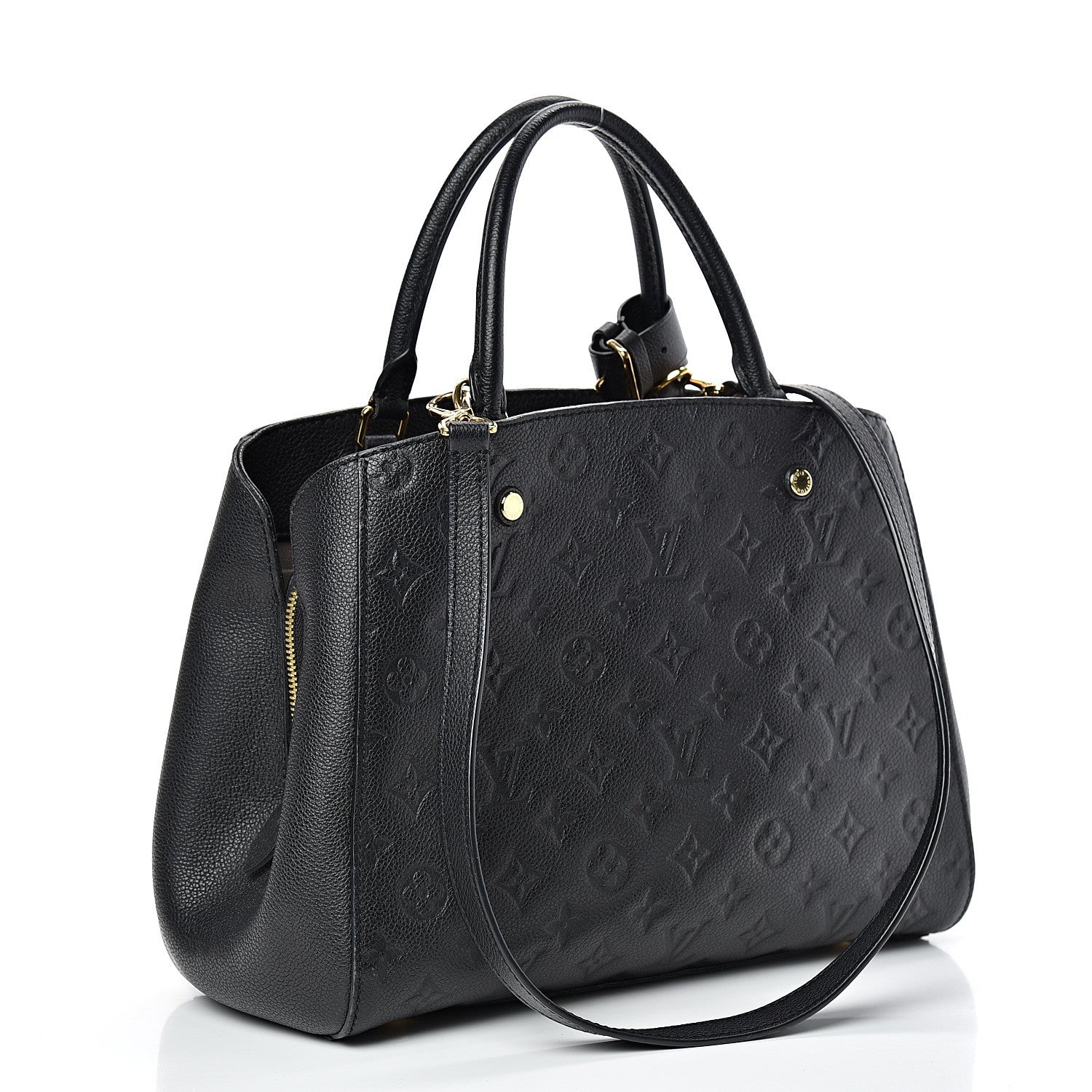 Louis Vuitton Empreinte Montaigne MM Black 1 of 13