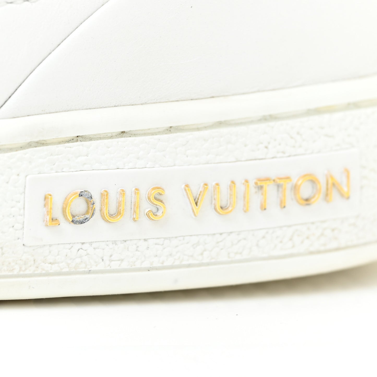 Calfskin Front Row Sneaker 38 White