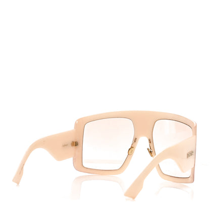 Christian Dior Acetate So Light 1 Shield Sunglasses Ivory 4 of 7