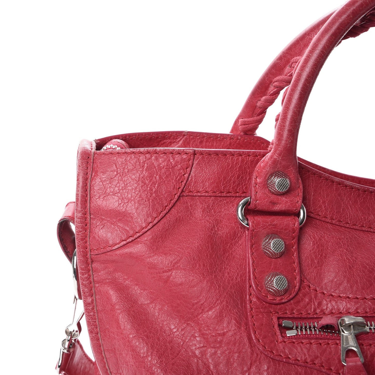 Agneau Giant 12 Silver Hardware City Rose Thulian