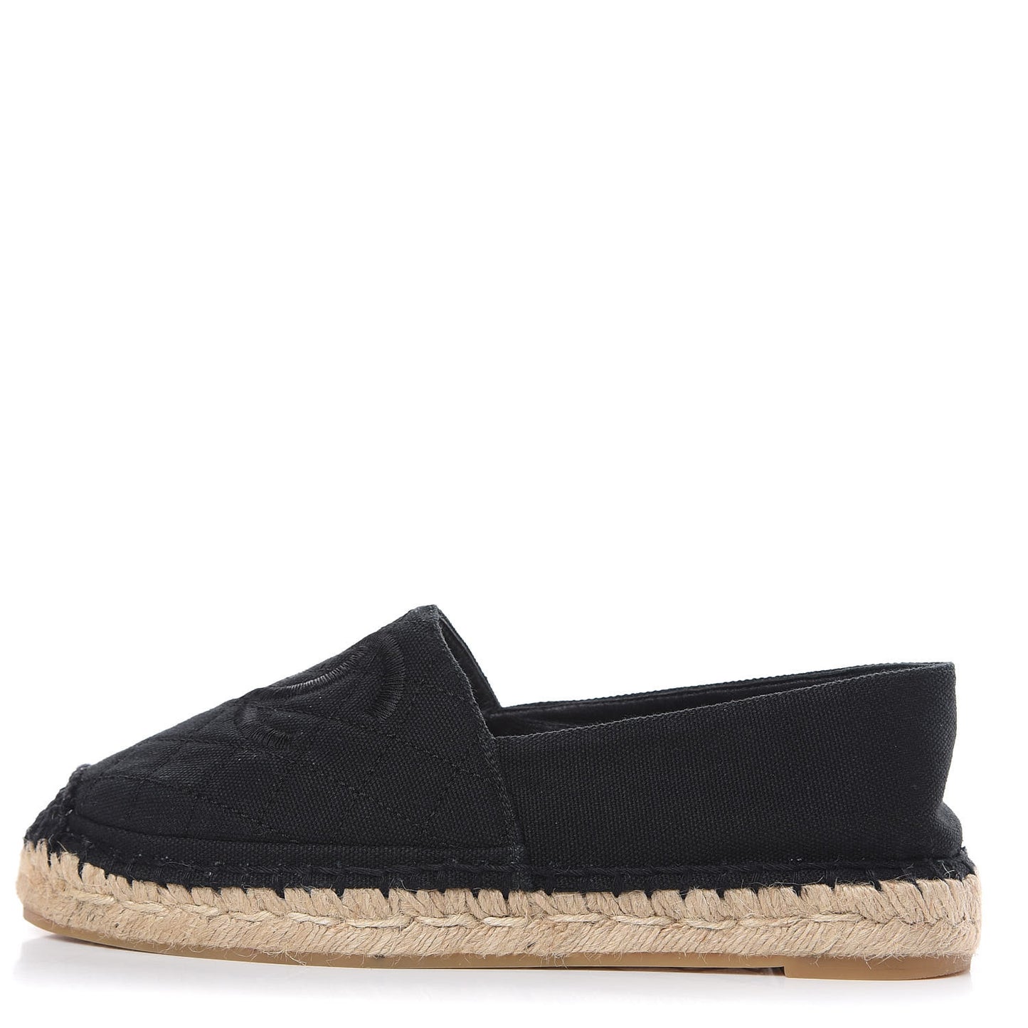 Fabric Biarritz CC Espadrilles 36 Black