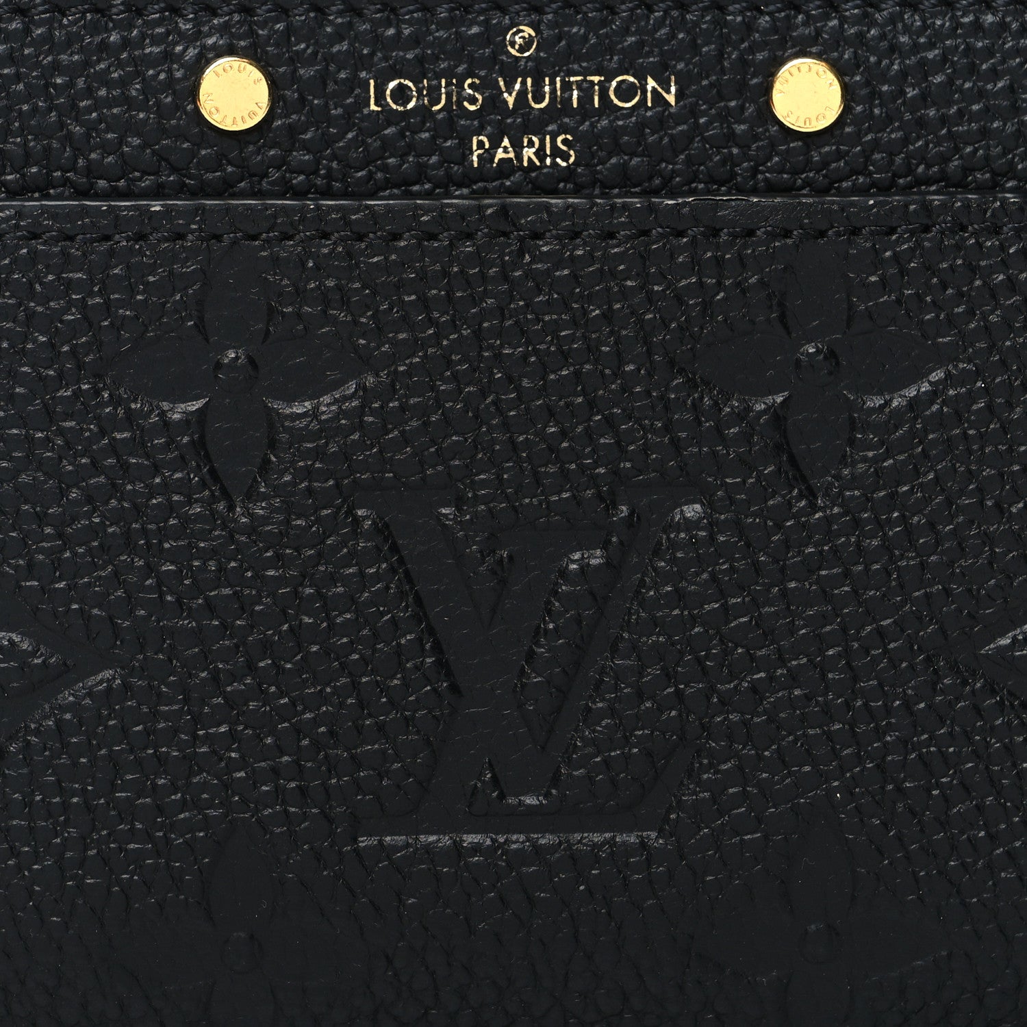 Louis Vuitton Empreinte Card Holder Black 7 of 8
