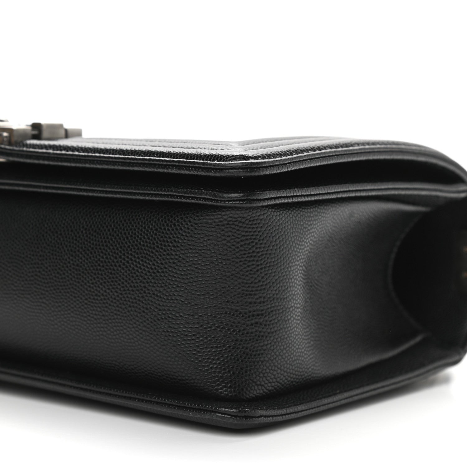 Chanel Caviar Quilted Medium Boy Flap Black 11 of 12