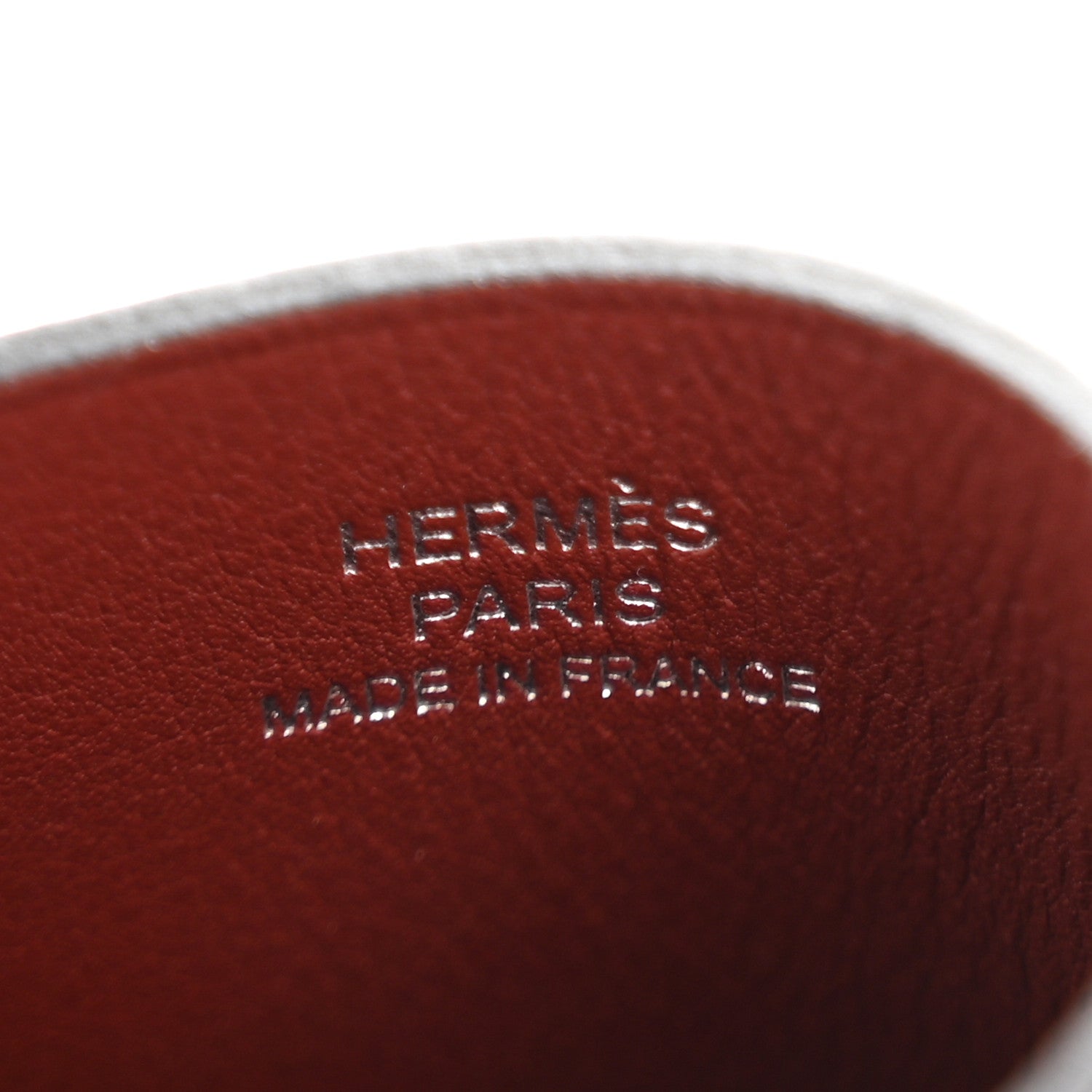 Hermes Epsom H Sellier Glasses Case Rouge H 6 of 8