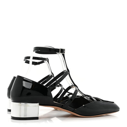 Christian Dior Patent La Parisienne Dior Pumps 39.5 Black 5 of 12