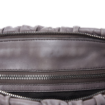 Prada Nappa Gaufre Shopping Satchel Bambu 16 of 18