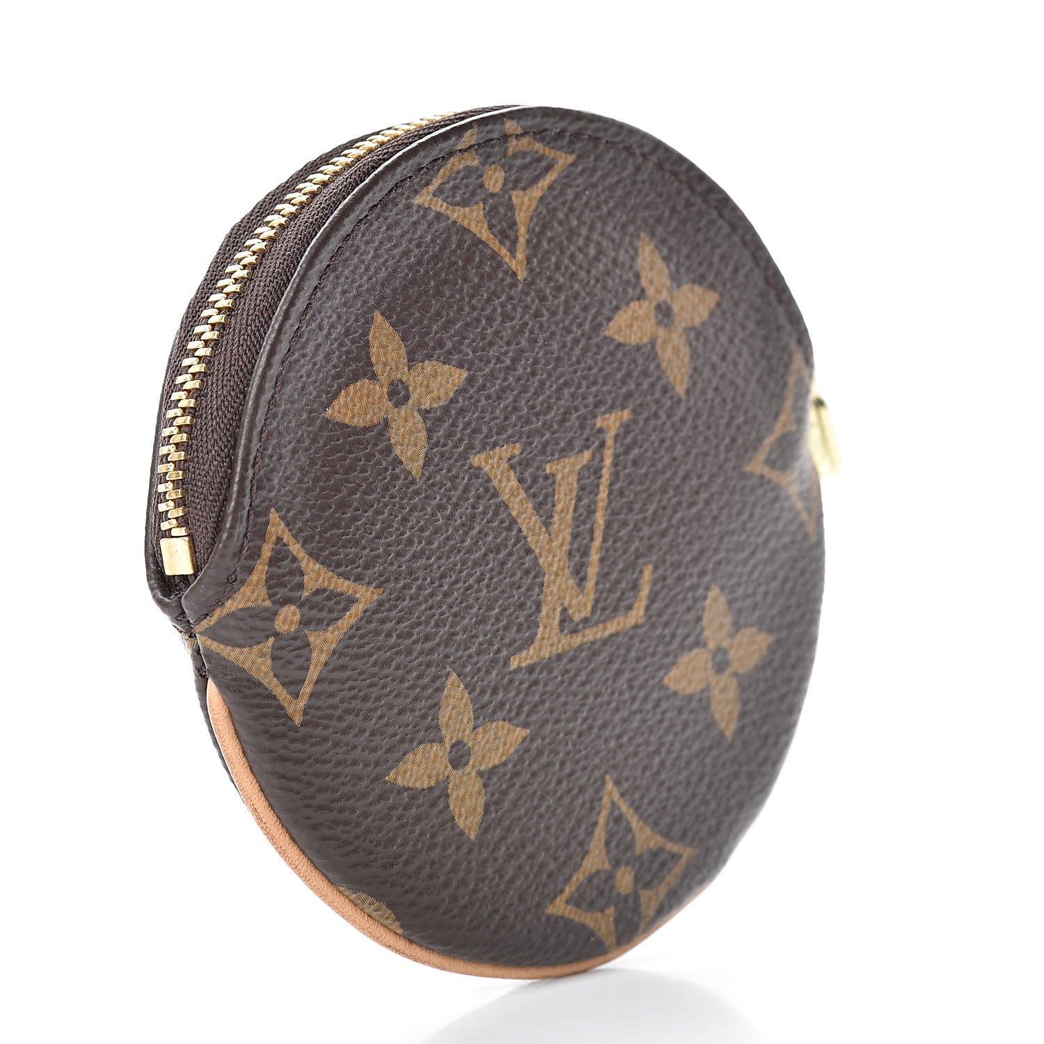 Louis Vuitton Monogram Round Coin Purse 3 of 8