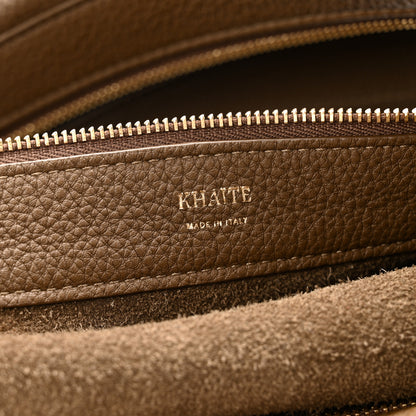 Khaite Pebbled Calfskin Augustina Hobo Hazelnut 7 of 14