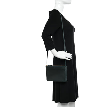 Celine Lambskin Small Trio Crossbody Bag Amazone 2 of 12