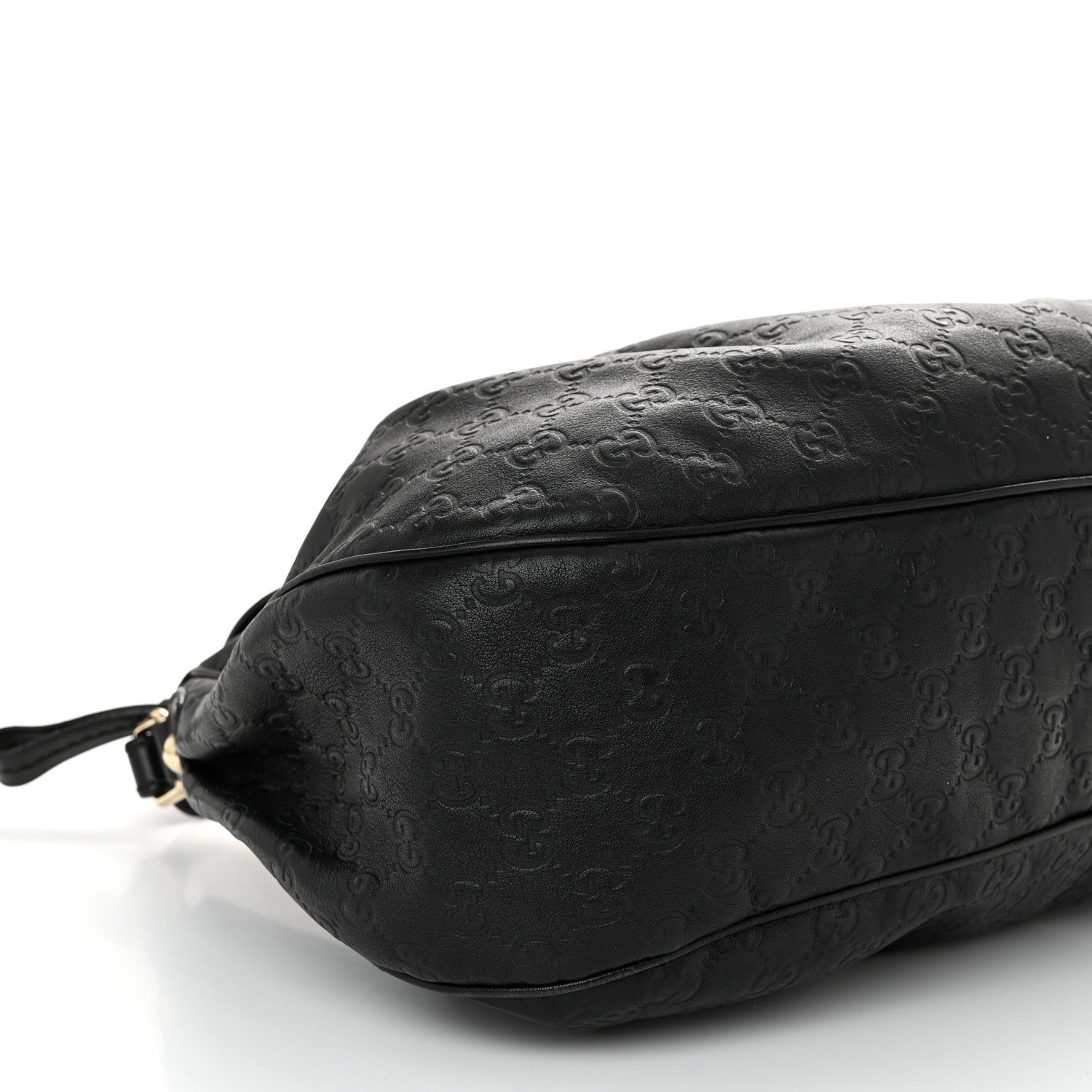 Gucci Guccissima Medium Sukey Hobo Black 9 of 10