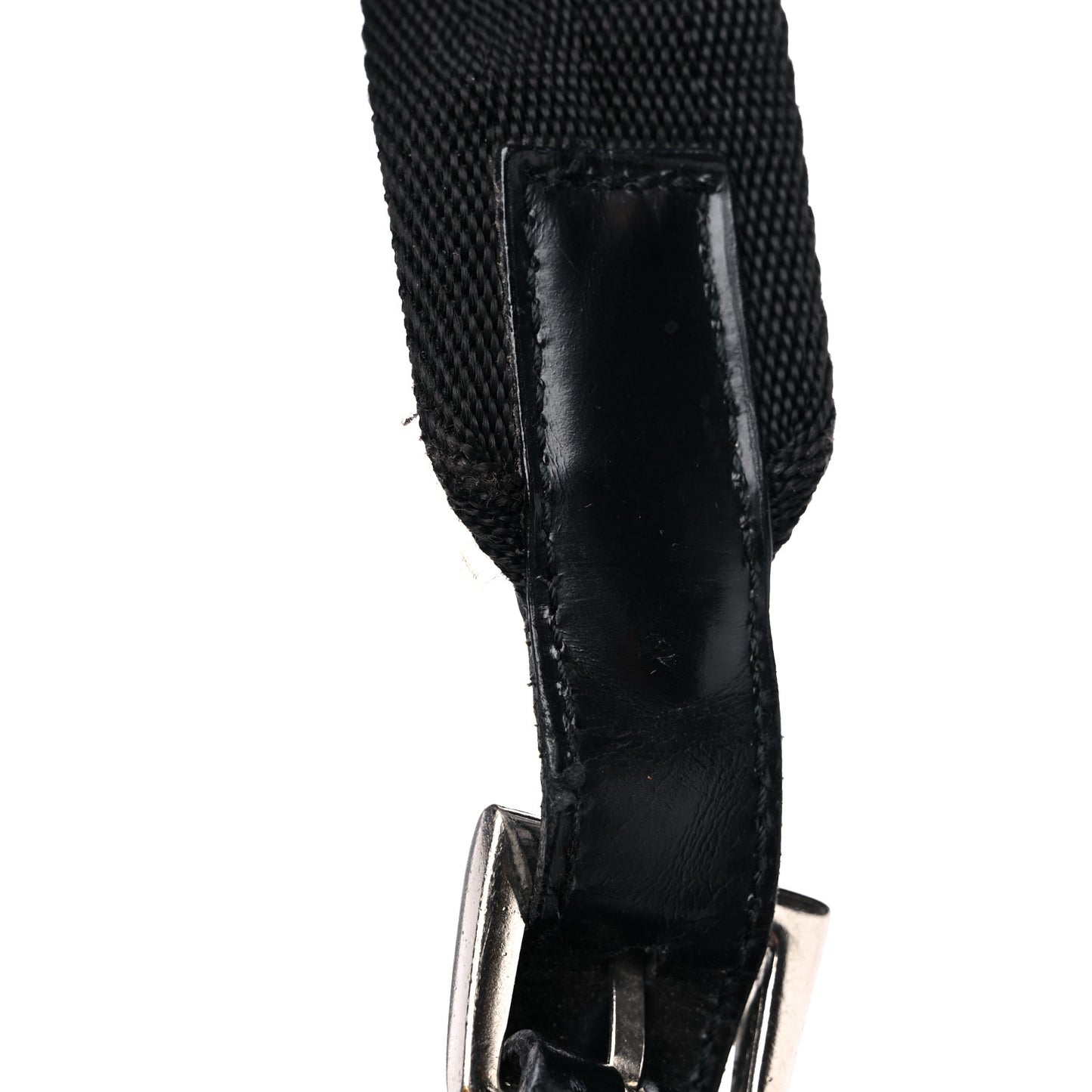 Nylon Vela Cinch Backpack Black