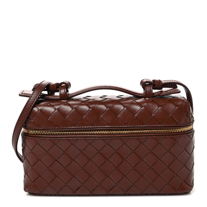 Bottega Veneta Nappa Intrecciato Bang Bang Vanity Case Sapele 1 of 10