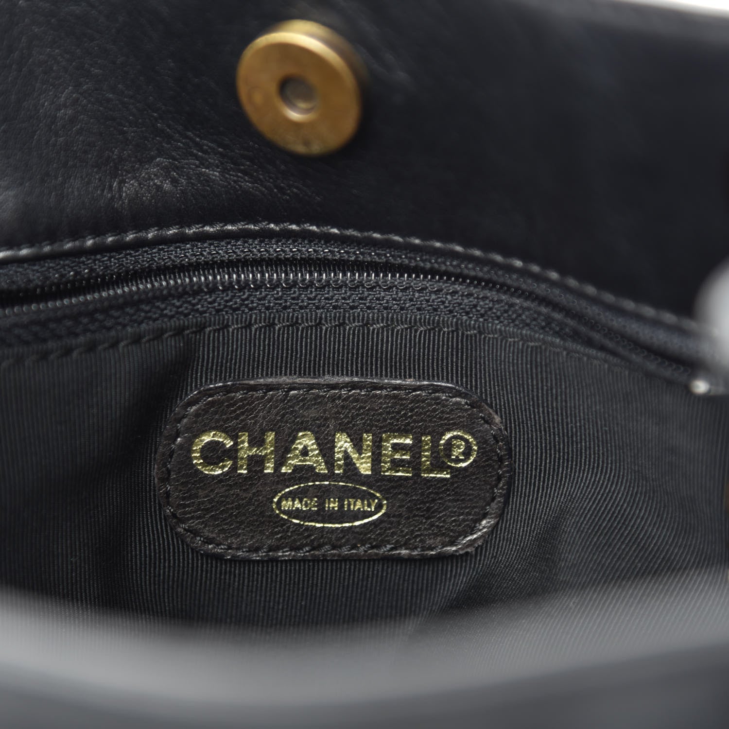 Chanel Lambskin CC Tassel Shoulder Bag Black 8 of 10