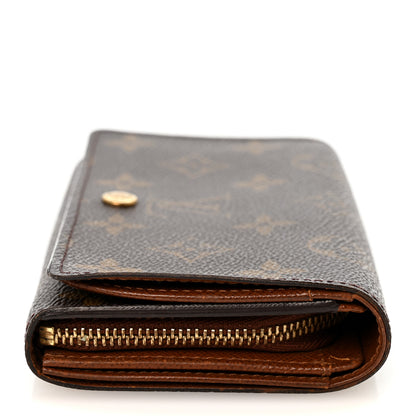 Louis Vuitton Monogram Porte-Monnaie Billets Tresor Wallet 8 of 9