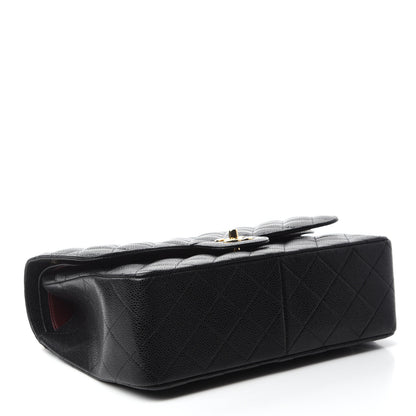 Chanel Caviar Quilted Jumbo Double Flap Black 4 of 11