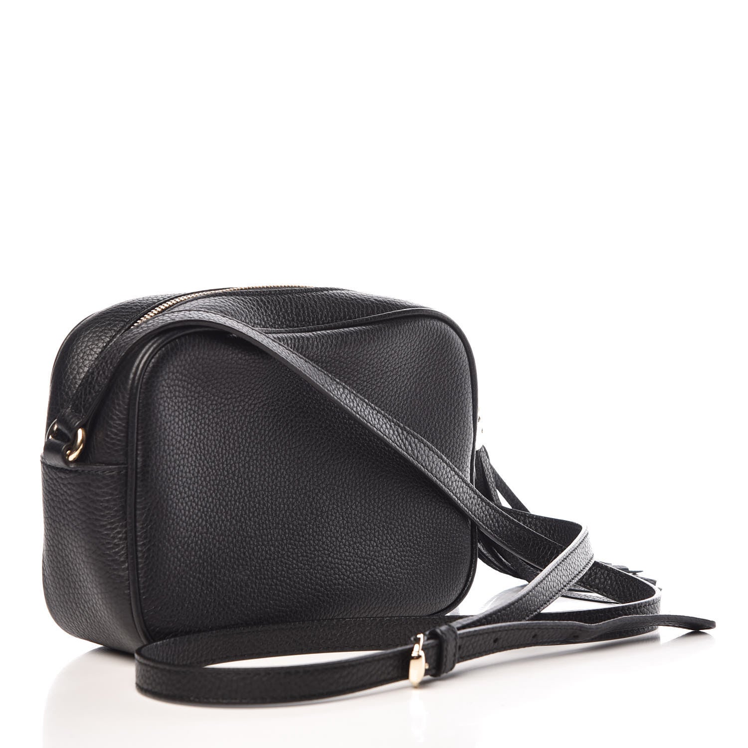 Gucci Pebbled Calfskin Small Soho Disco Bag Black 3 of 10