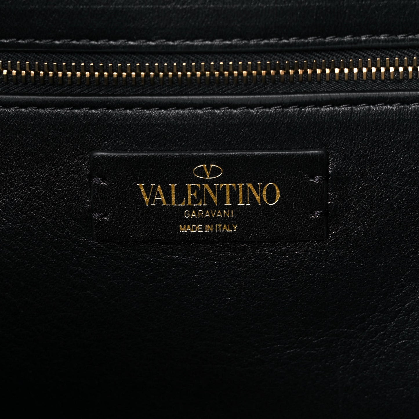 Nappa Medium Roman Stud Tote Black
