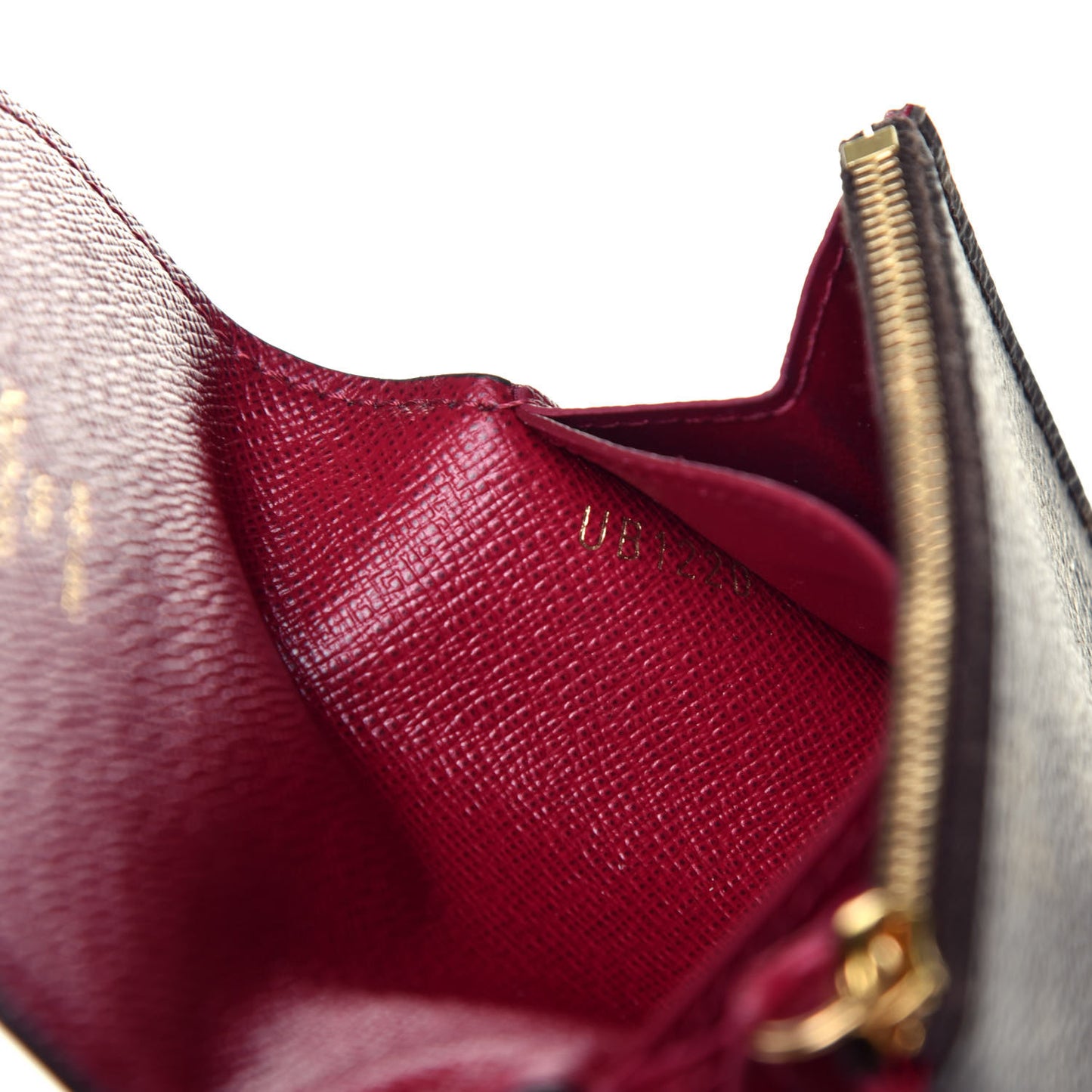 Monogram Rosalie Coin Purse Fuchsia