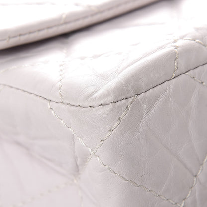 Chanel Aged Calfskin Reissue XL Maxi Flap White 12 of 19