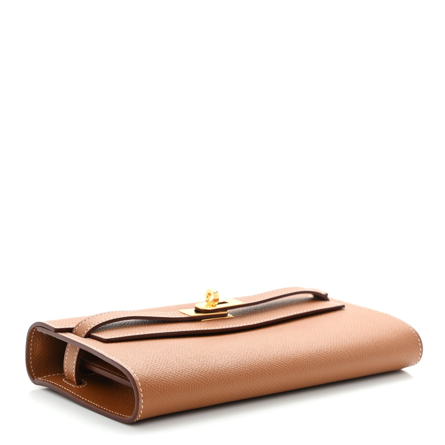 Epsom Kelly Wallet To Go Gold