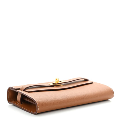 Hermes Epsom Kelly Wallet To Go Gold 4 of 9