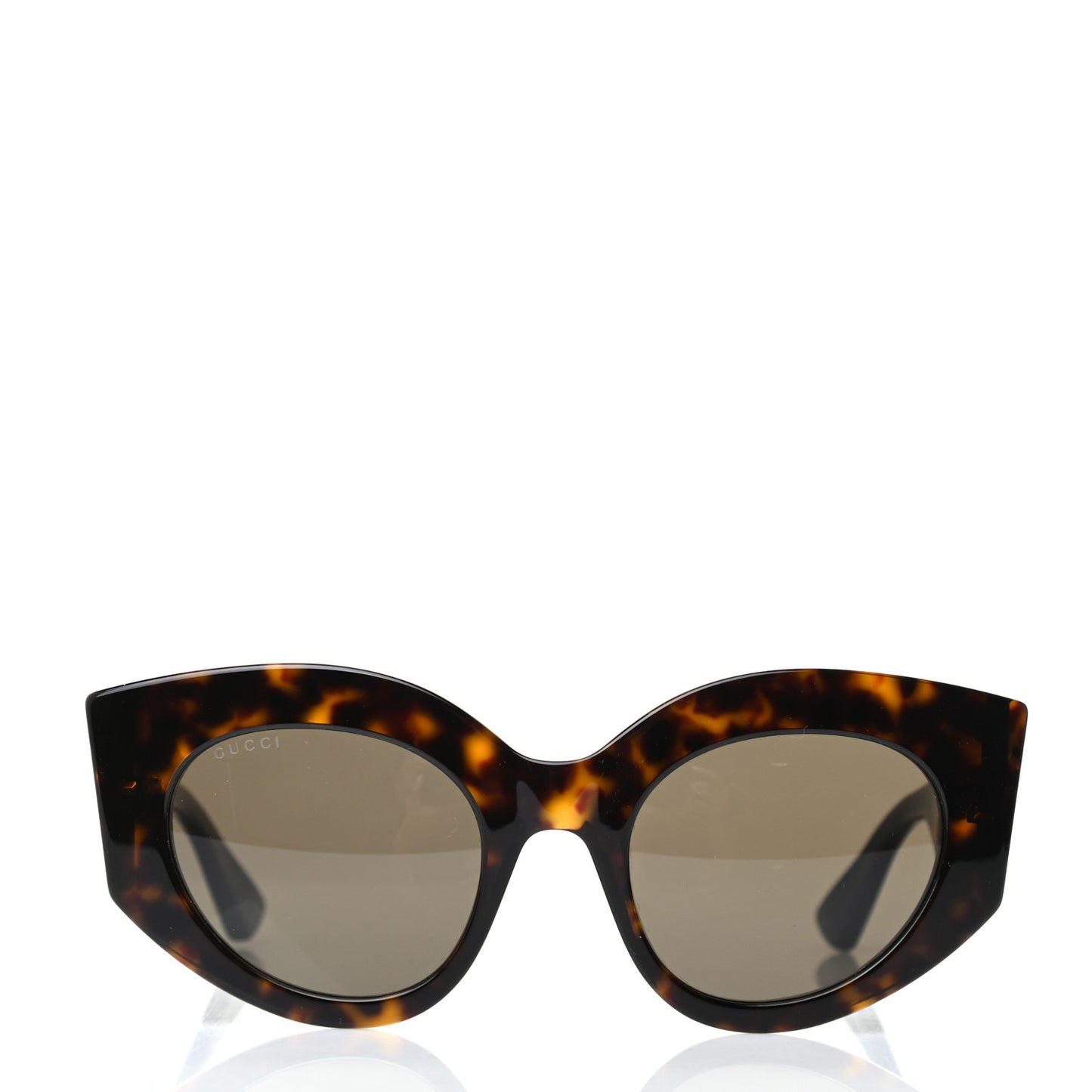 Acetate Oversized Rectangle Frame Web Sunglasses GG 0275S/S Black