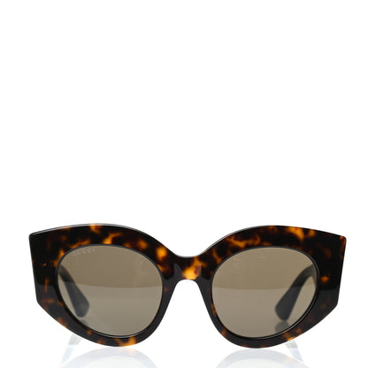 Gucci Acetate Oversized Rectangle Frame Web Sunglasses GG 0275S/S Black 2 of 8