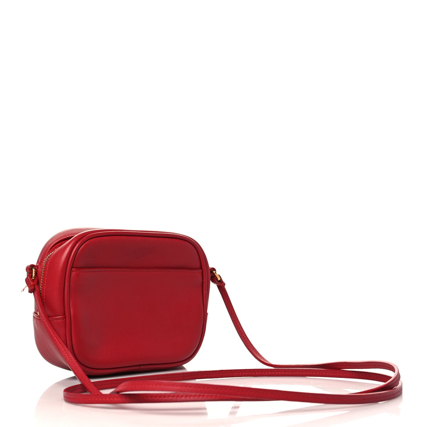 Saint Laurent Nappa Monogram Blogger Bag New Red 2 of 7