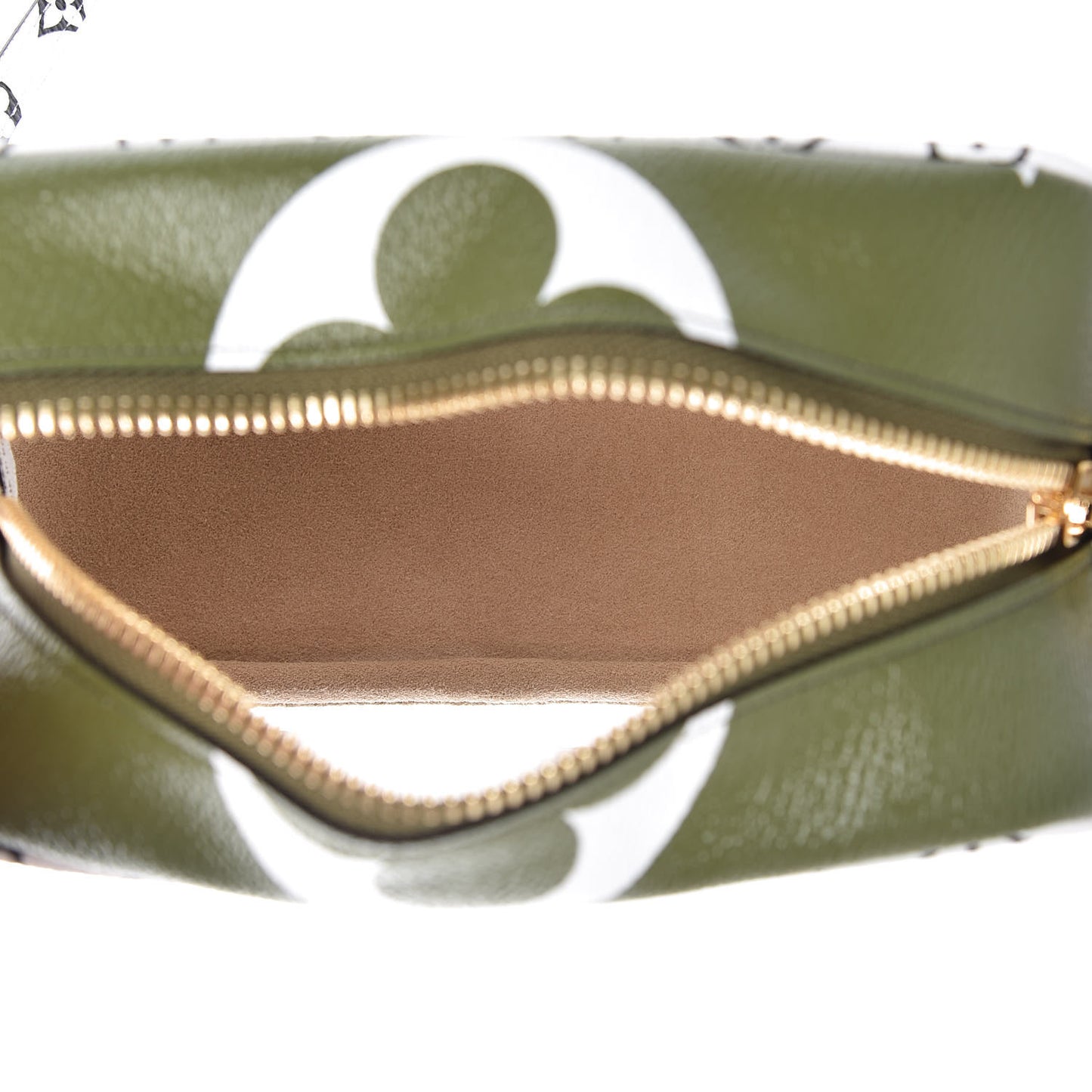 Monogram Giant Beach Pouch Kaki