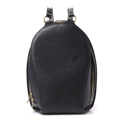 Louis Vuitton Epi Mabillon Backpack Black 1 of 9