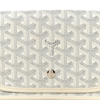 Goyard Goyardine Plumet Wallet Clutch White 7 of 9