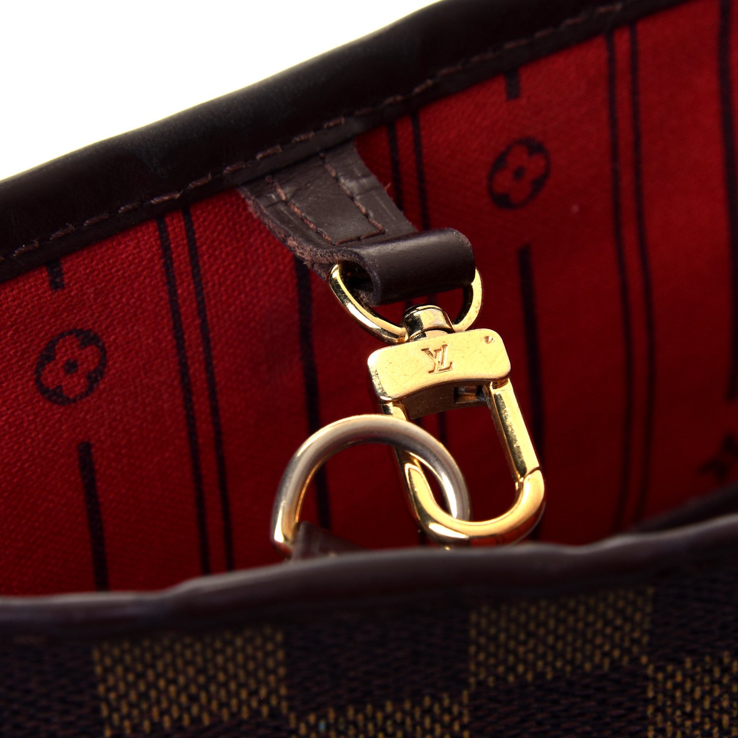 Louis Vuitton Damier Ebene Neverfull MM 7 of 8