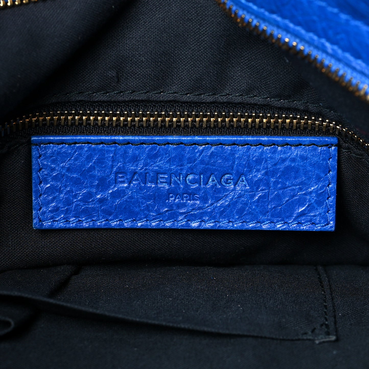 Agneau Giant 12 Gold Hardware Town Blue Lazuli
