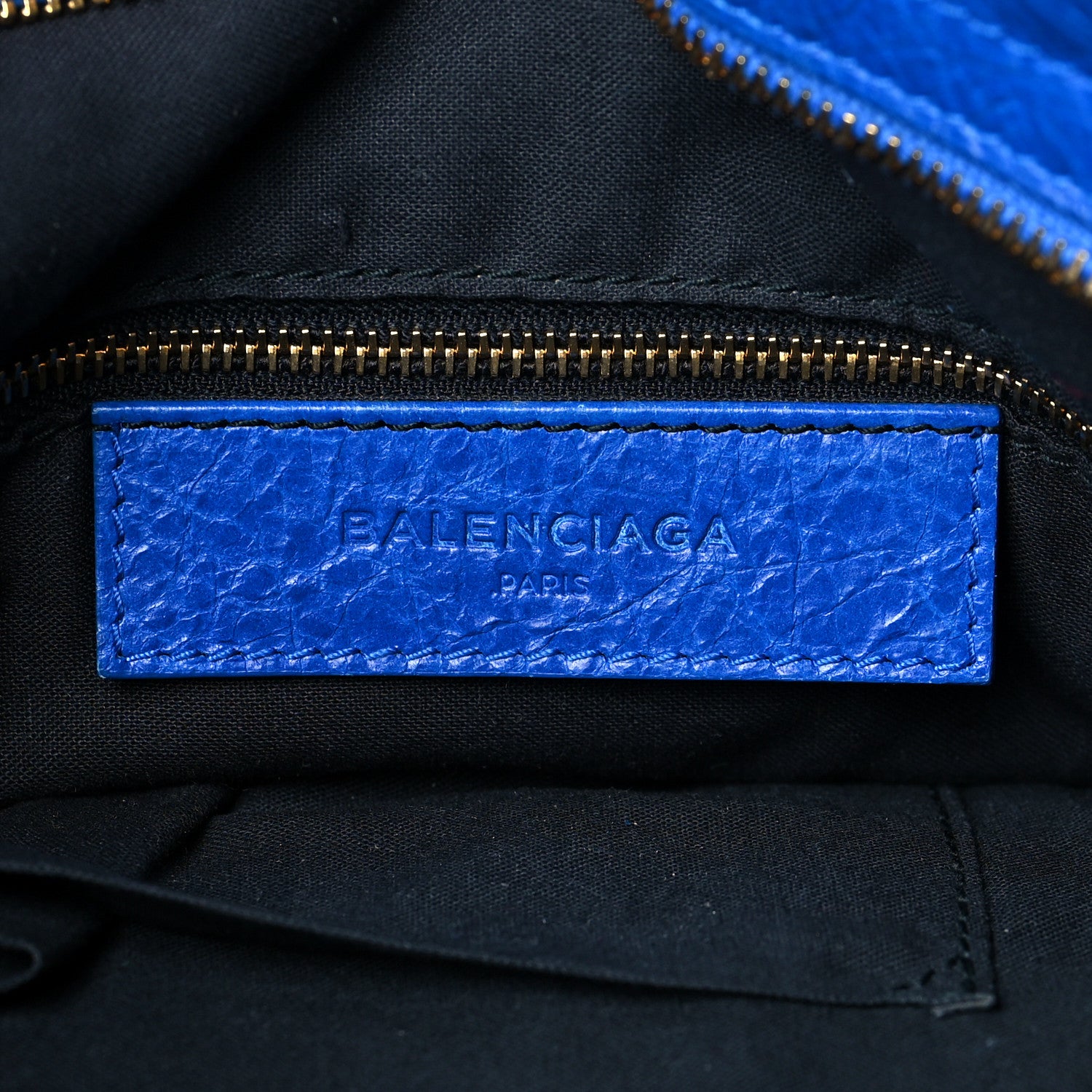 Balenciaga Agneau Giant 12 Gold Hardware Town Blue Lazuli 6 of 12