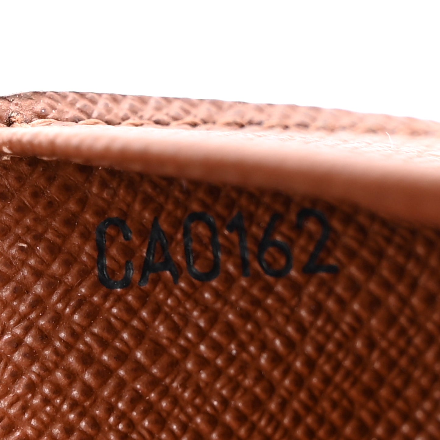 Monogram Checkbook Holder Case Wallet