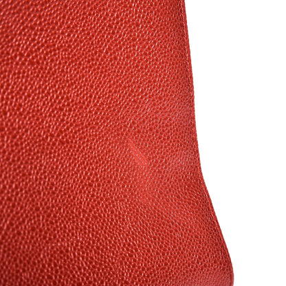 Chanel Caviar Shopper Tote Red 9 of 13