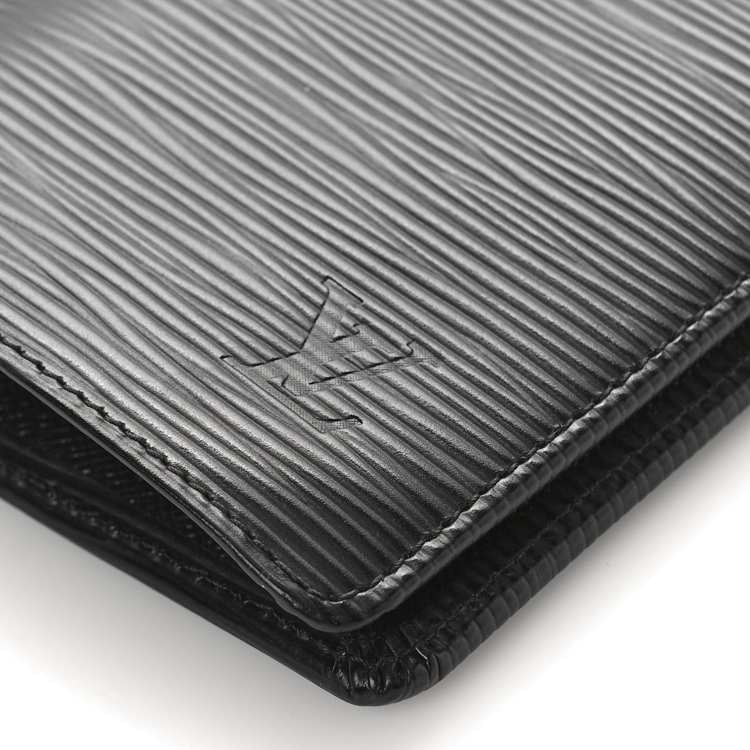 Louis Vuitton Epi Brazza Wallet Black 8 of 8